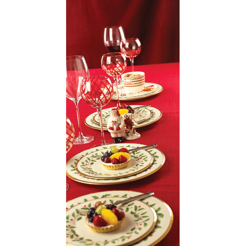 レノックス ディナーセット Lenox Holiday 6-Piece Dinner Plates Dinnerware Set, Service For 6